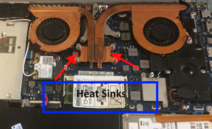 Heat Sink in Samsung Chronos 7